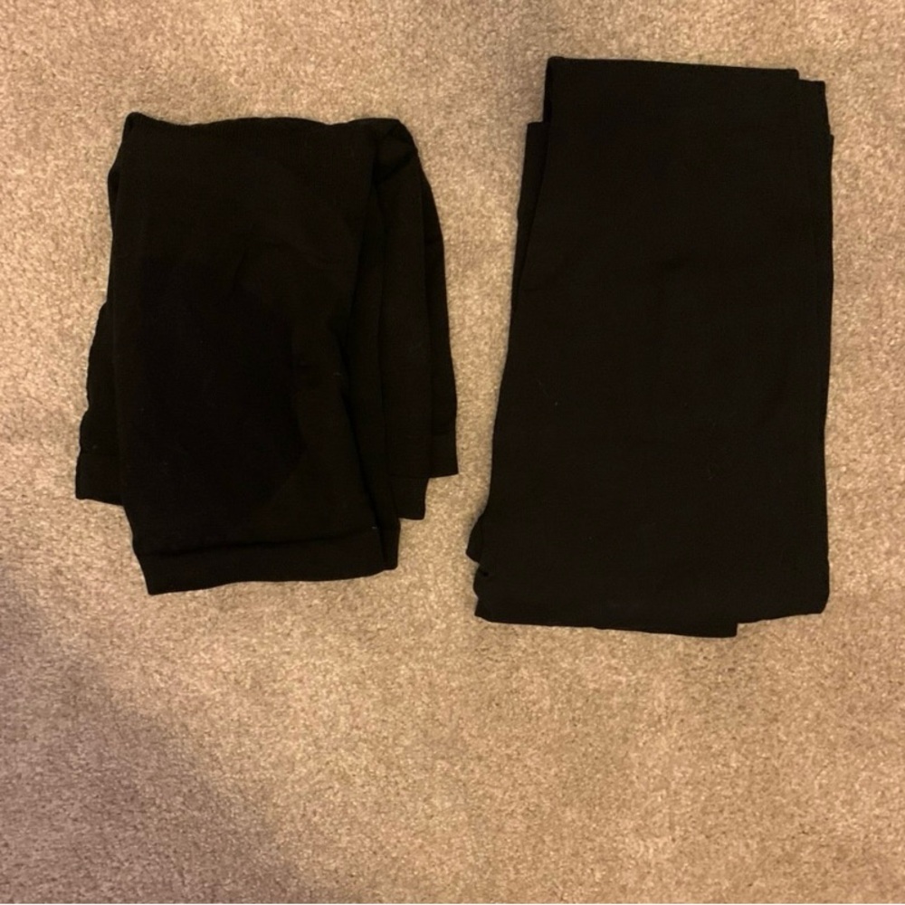 Black Legging/ shorts bundle